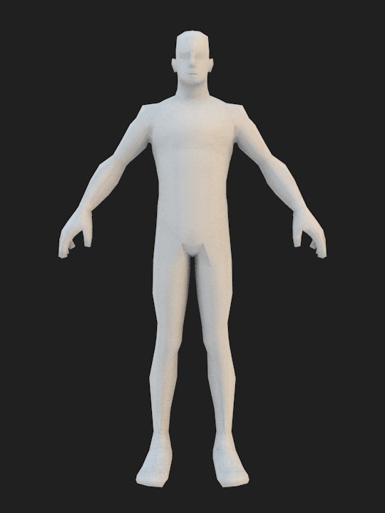 Low Poly Character preview image 1